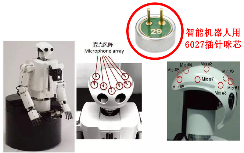 機器人用的麥克風咪芯案例展示